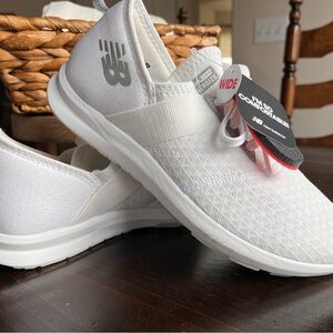 New Balance White Women's FuelCore Nergize Athletic Sneakers